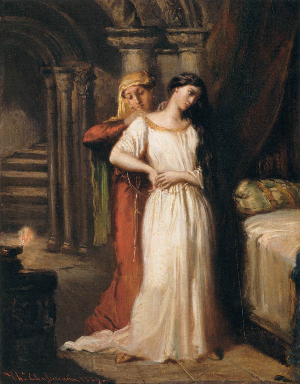 Desdemona Se Retira a su Cama