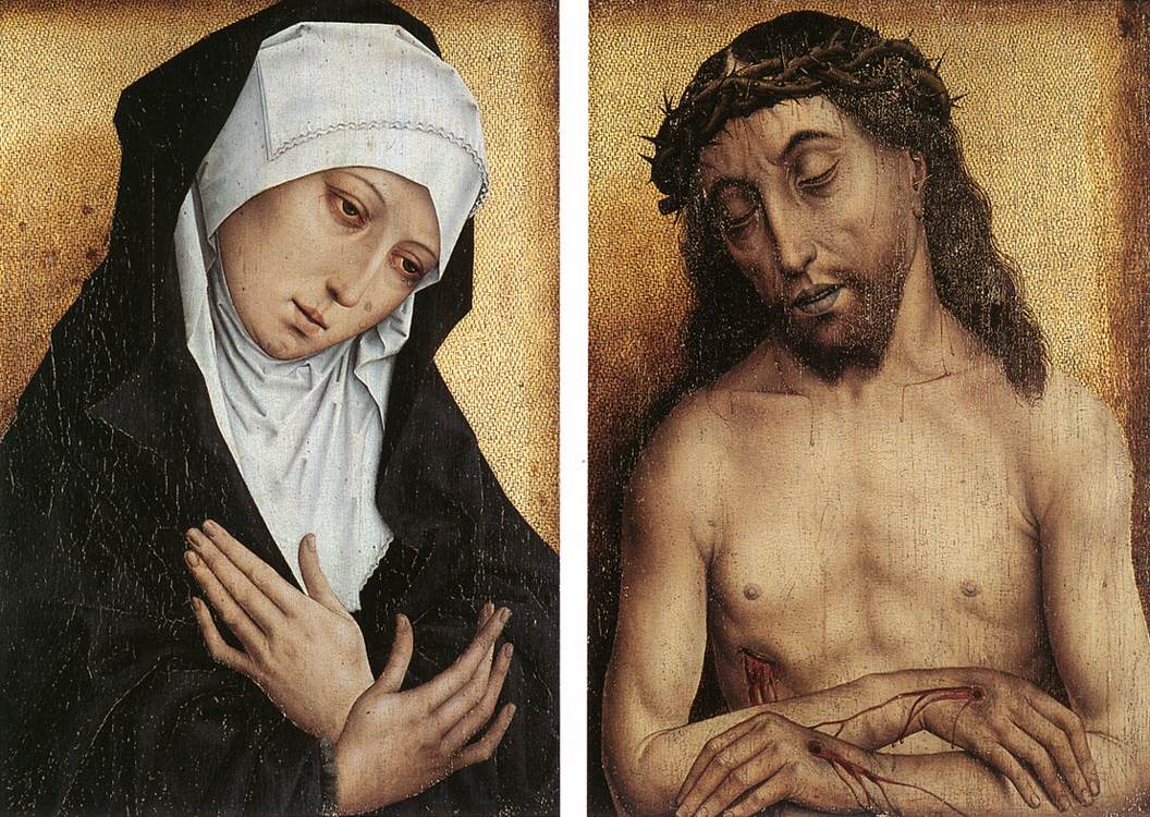 The Virgin and the Man of Sorrows