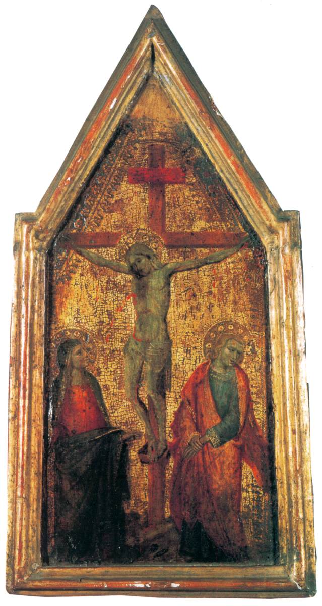 Christ on the Cross Between the Virgin and Saint John the Evangelist