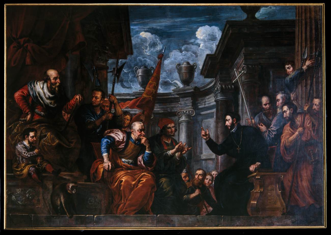 Saint Francis Xavier in Dispute with the Emperor of Japan