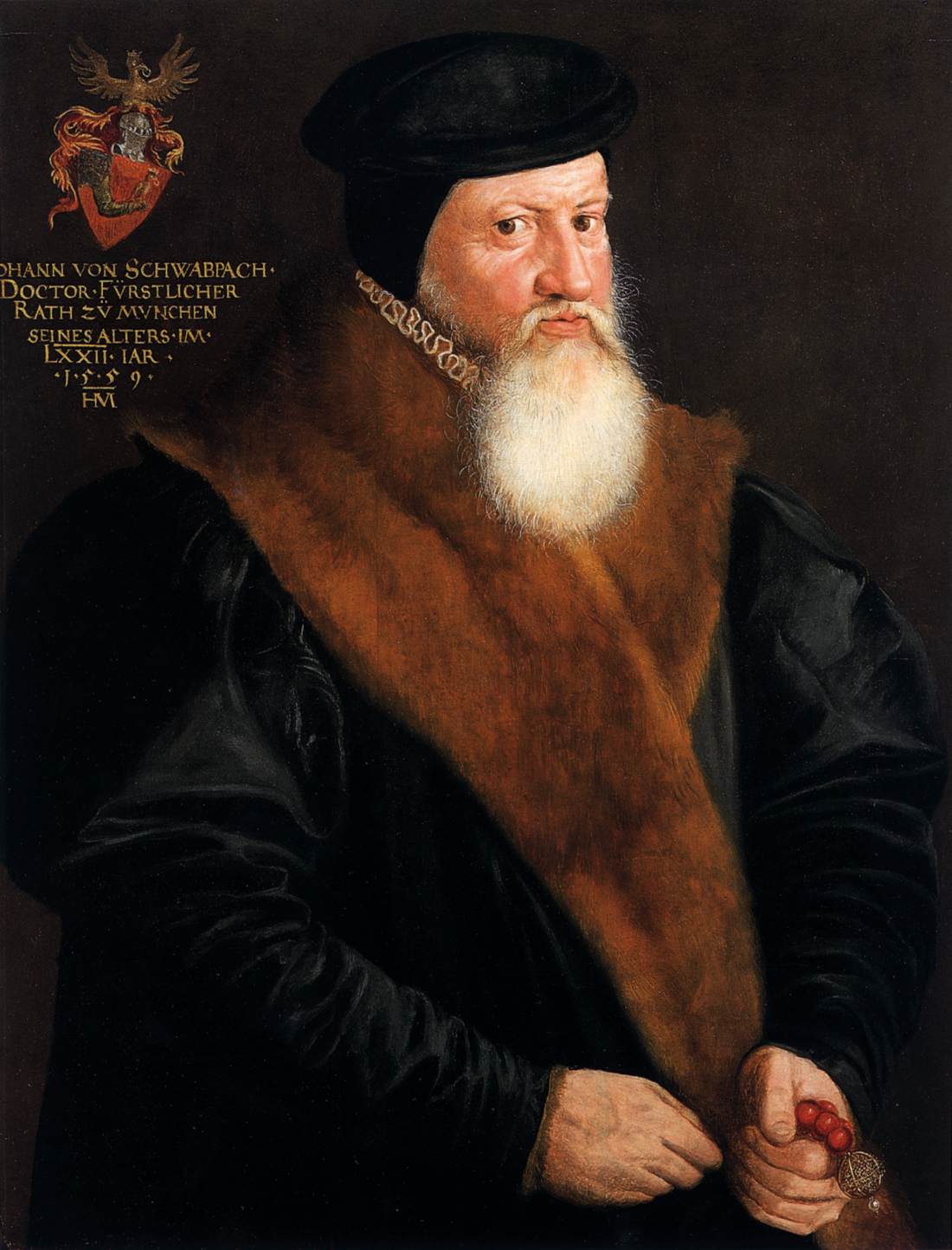 Portrait du Dr Johann von Schwabbach