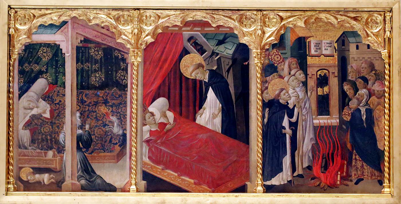 Three Scenes from the Life of Saint Dominic