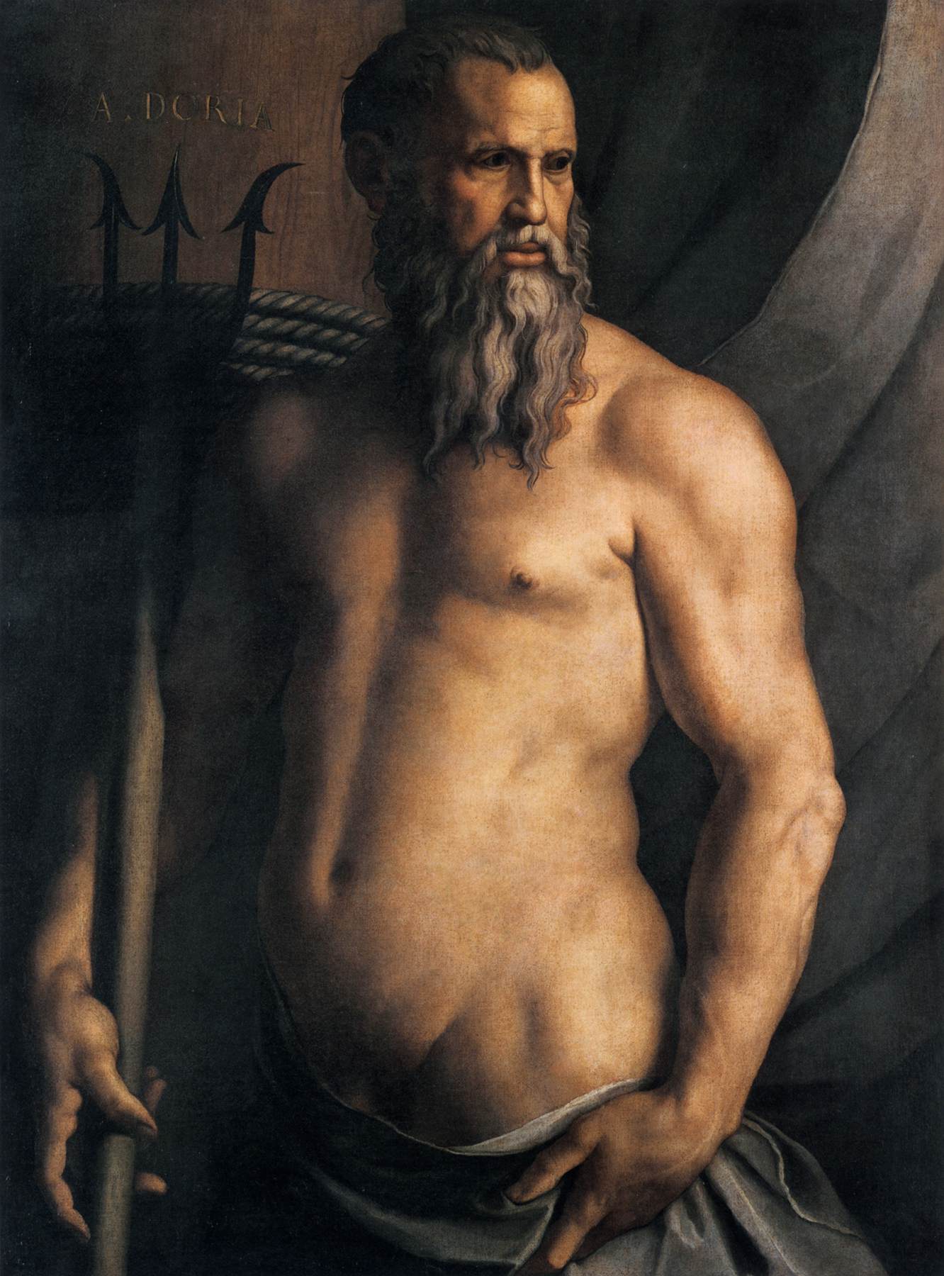 Retrato de Andrea Doria Como Neptuno