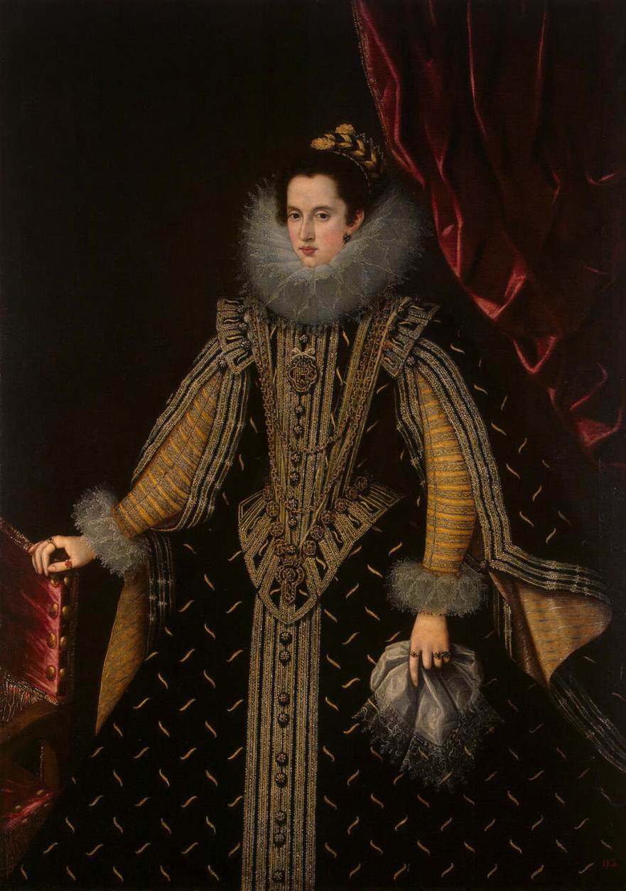 Retrato de Margarita Aldobrandini, Duquesa de Parma