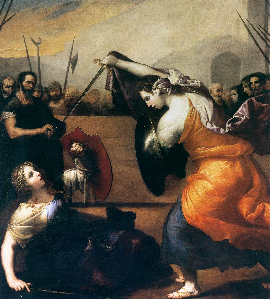 Le duel d'Isabella de Carazzi et Diabra de Pottinella