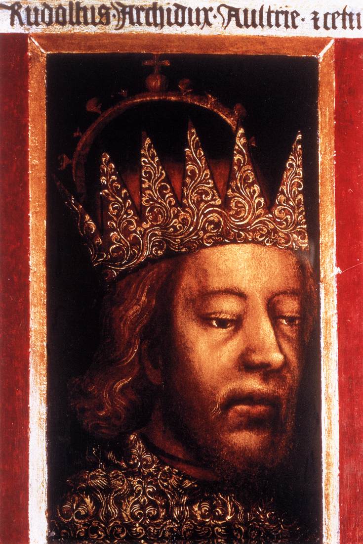 Portret van Duke Rudolf IV van Oostenrijk