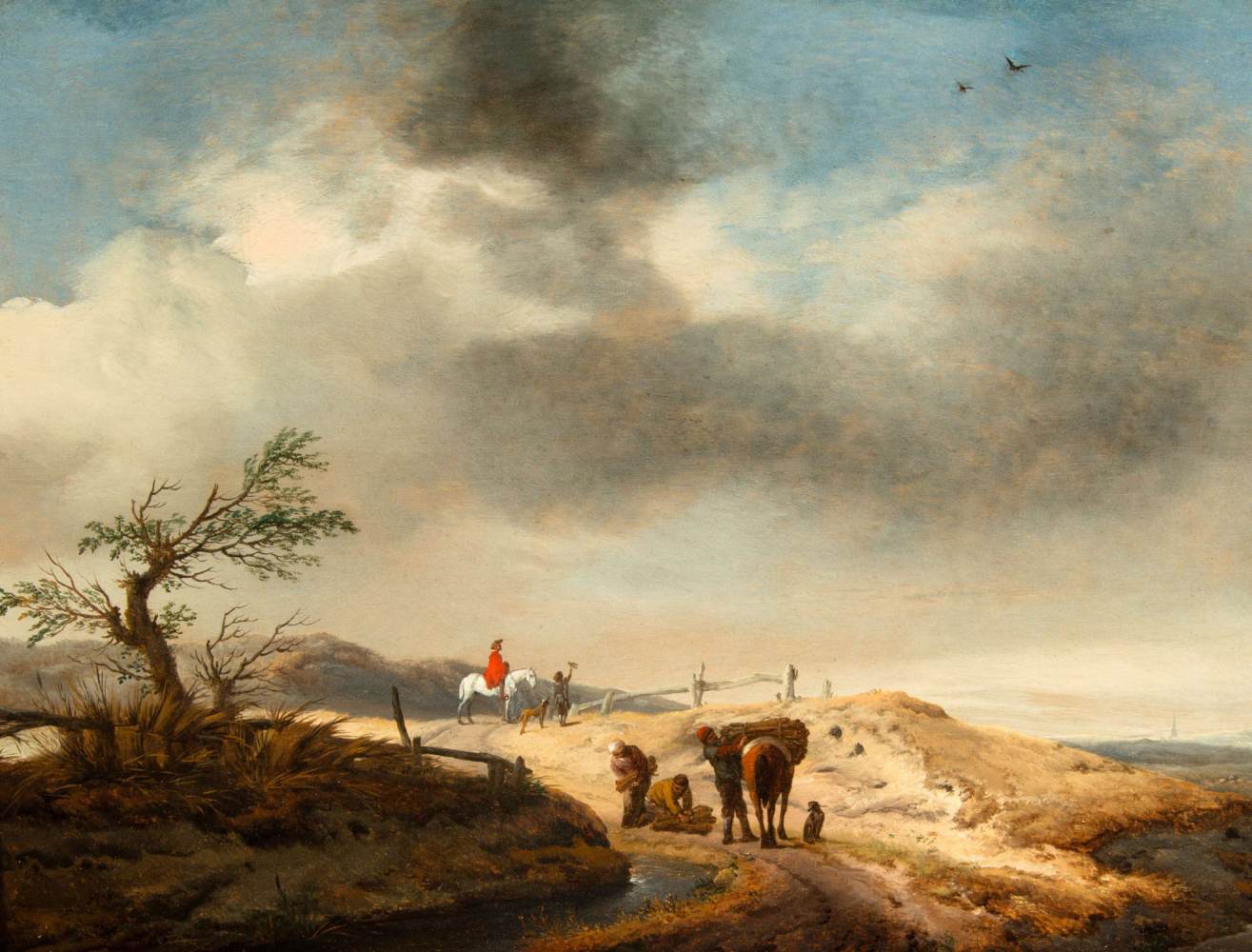 Dune Landscape with Figures