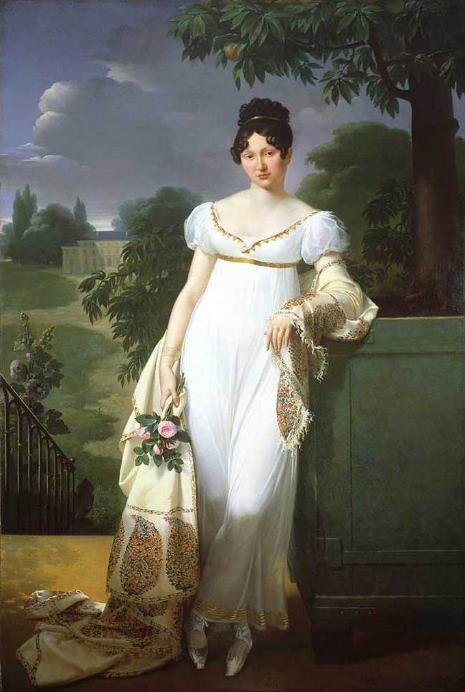 Retrato de Félicité-Louise de Durfort, Maréchale de Beurnonville