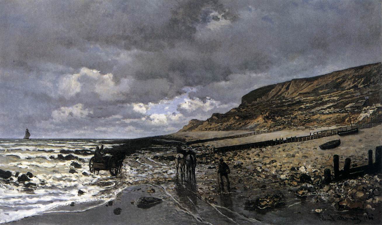 The Pointe de La Hève at Low Tide