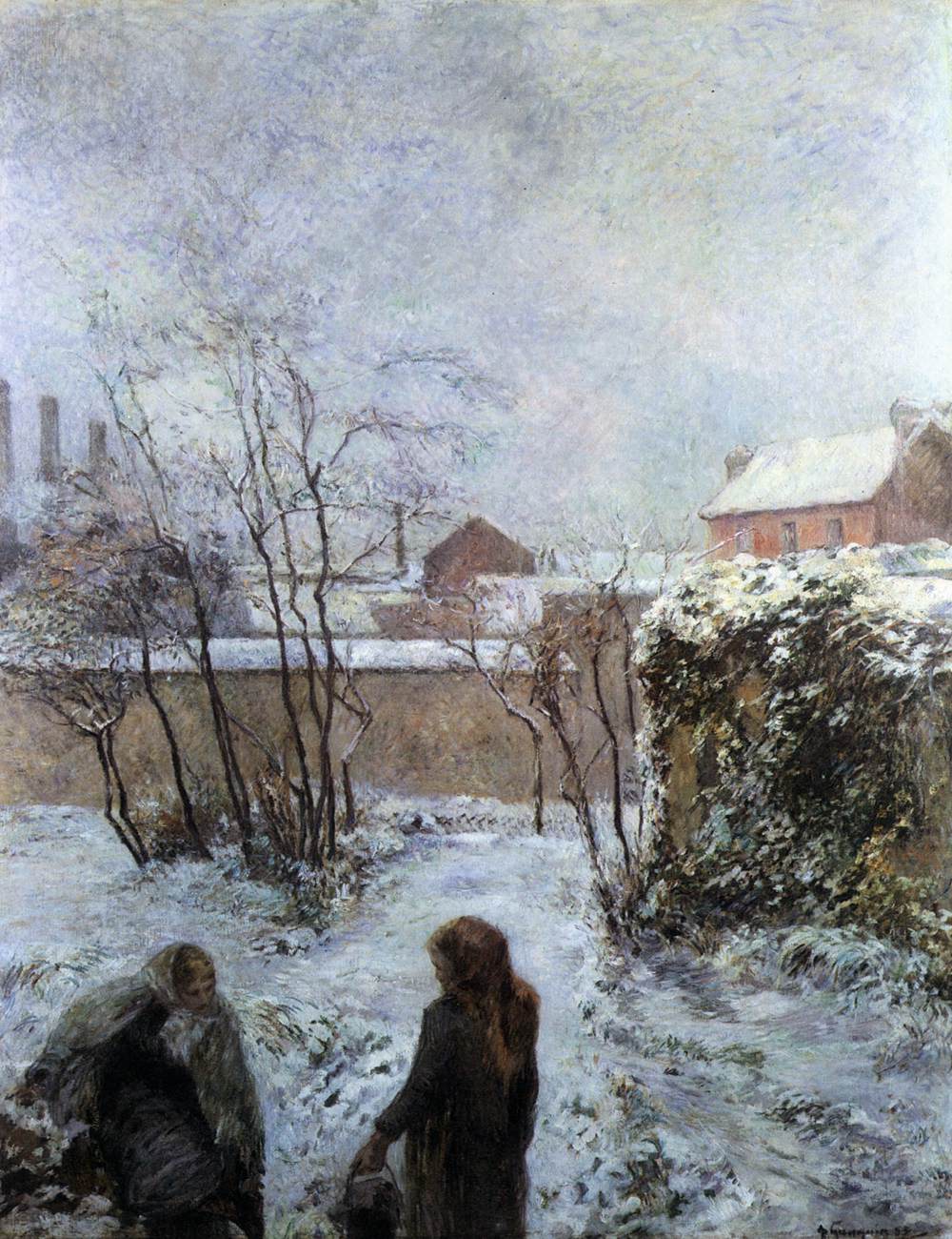 The Garden in Winter, Caricela de Rue