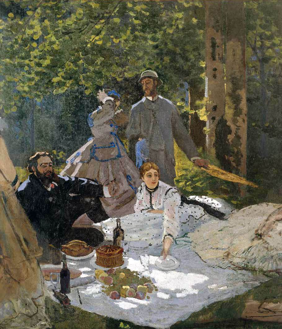 Le Déjeuner Sur L'Herbe (El Picnic, Fragmento)