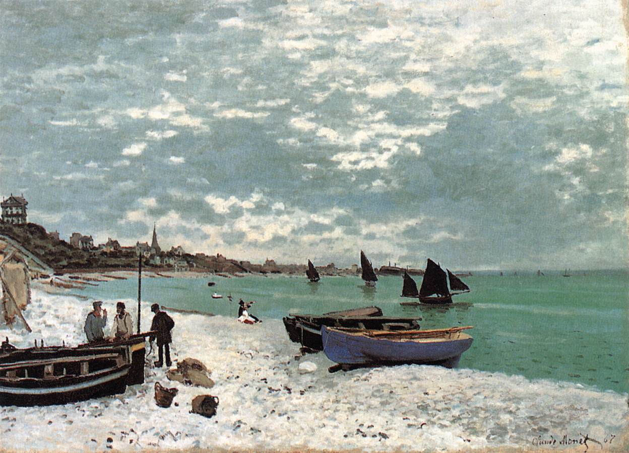 Beach in Sainte-Adresse