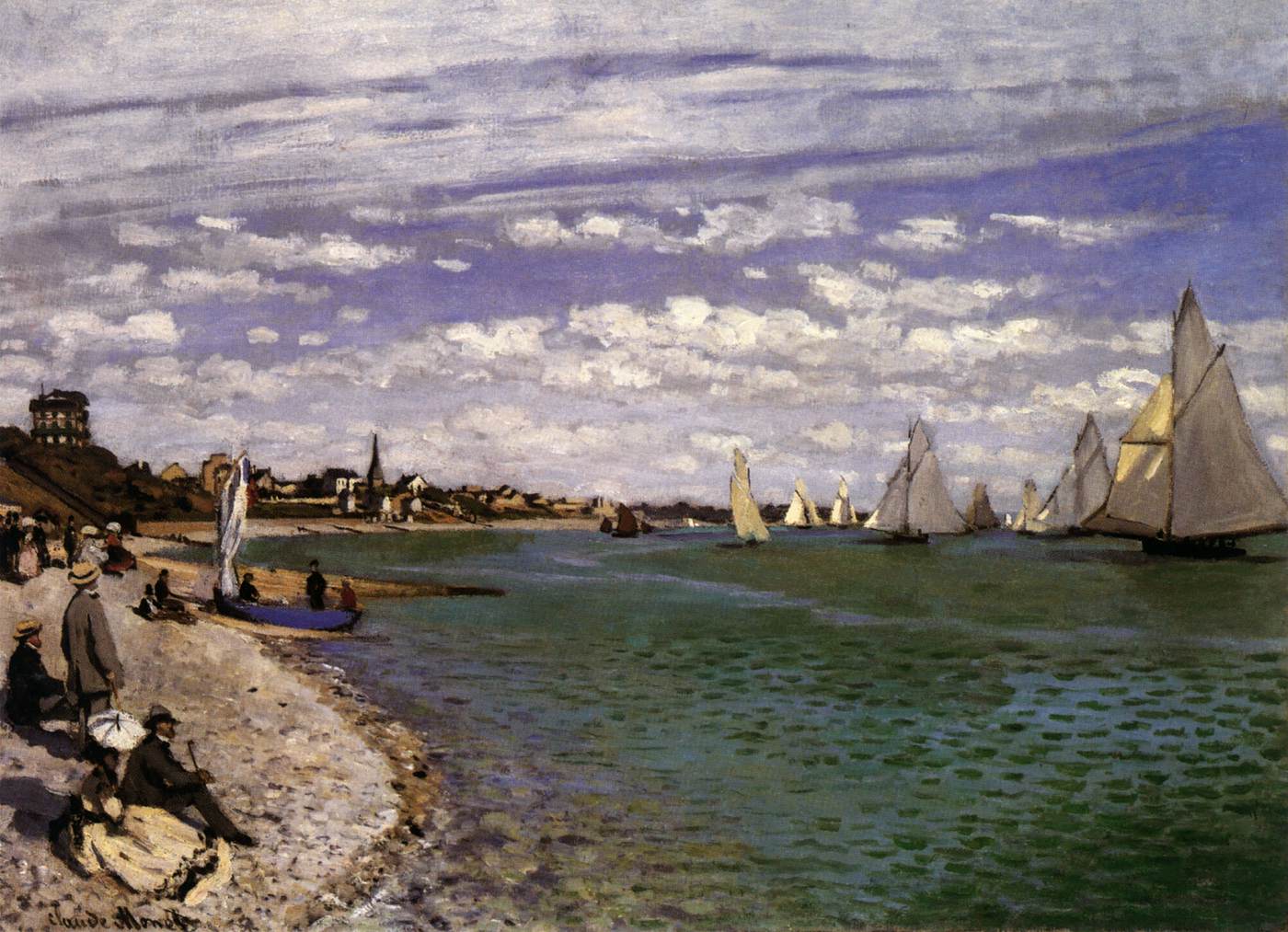 The Regatta in Sainte-Adresse