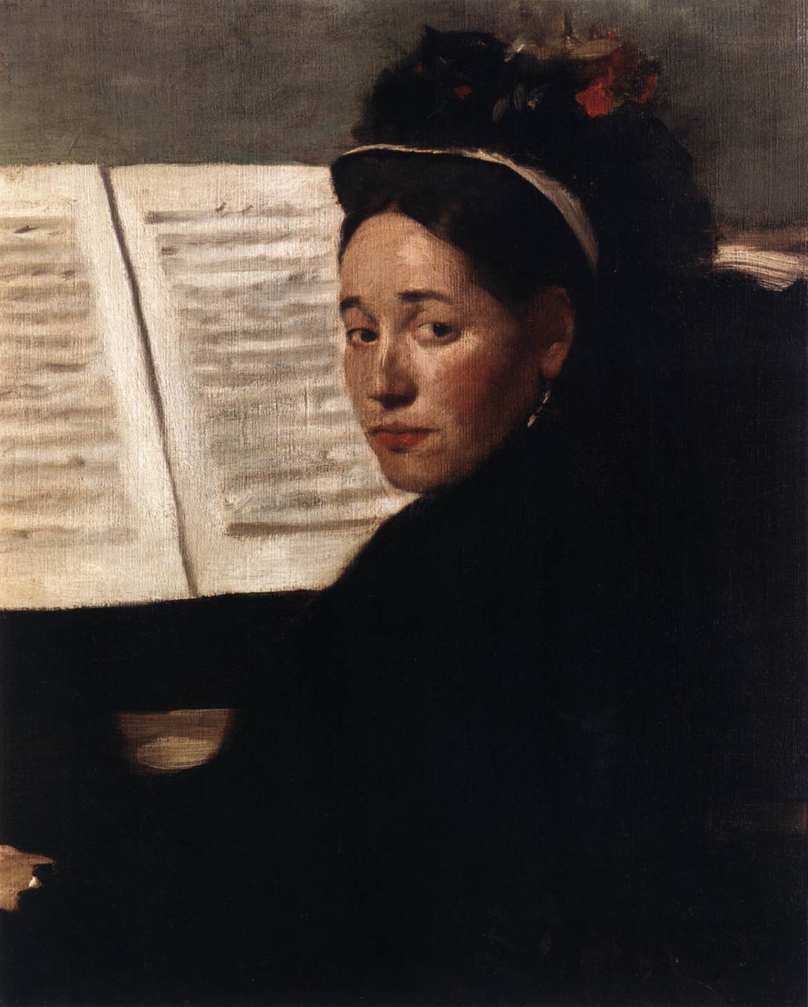 Mademoiselle dihau sul pianoforte