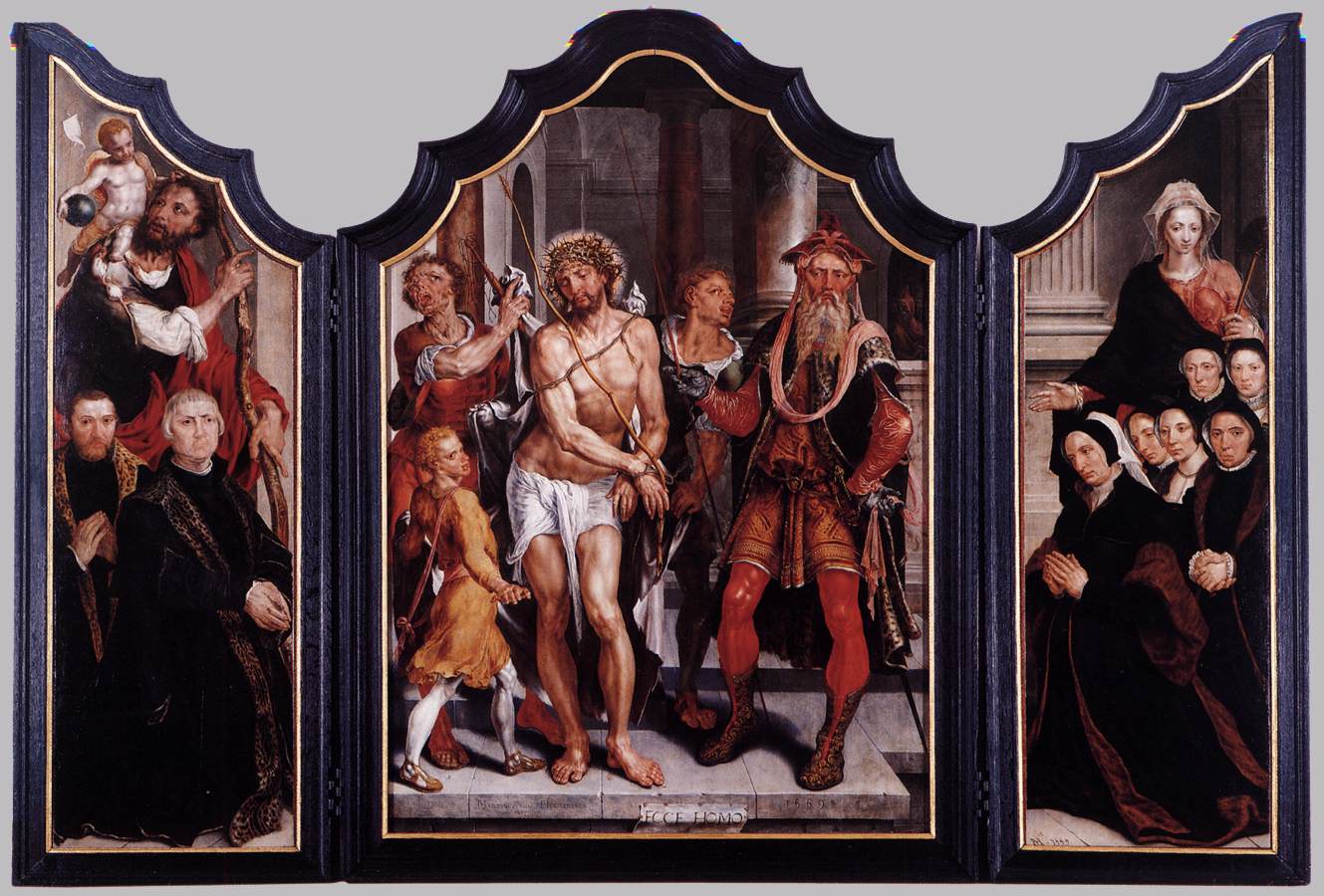 ECCE homo triptic