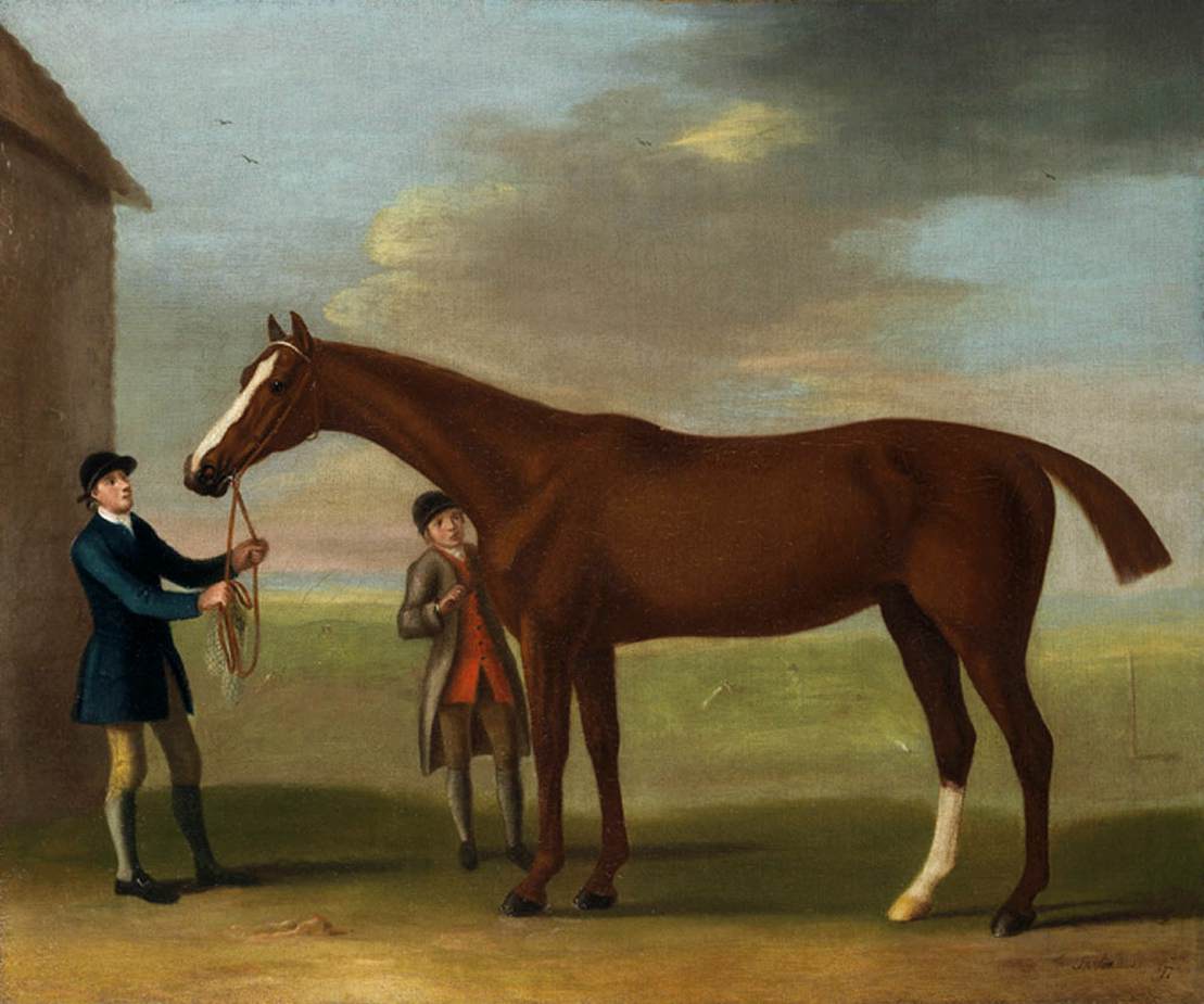 The Chestnut Eclipse Racehorse