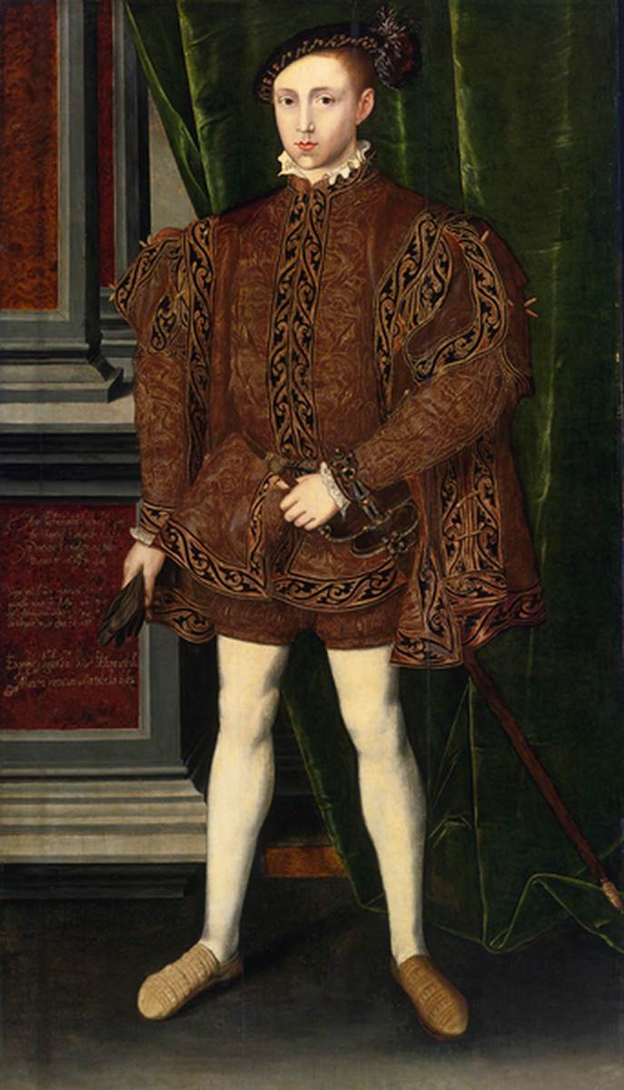 Portræt af kong Edward VI