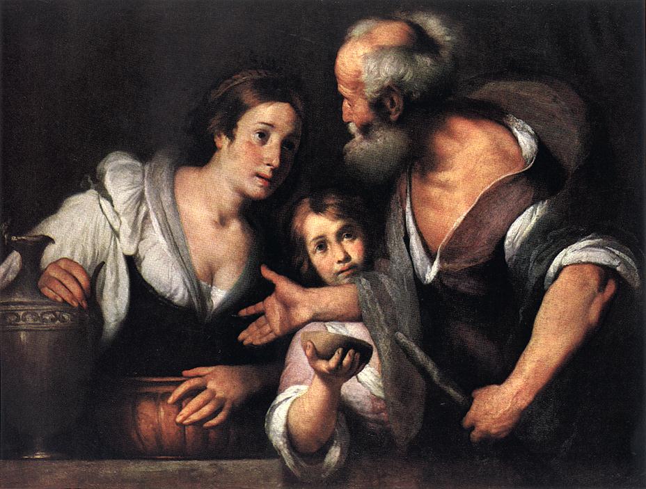 Prophet Elijah und Sareptas Witwe