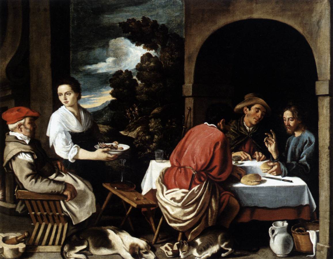 Le dîner à Emaus