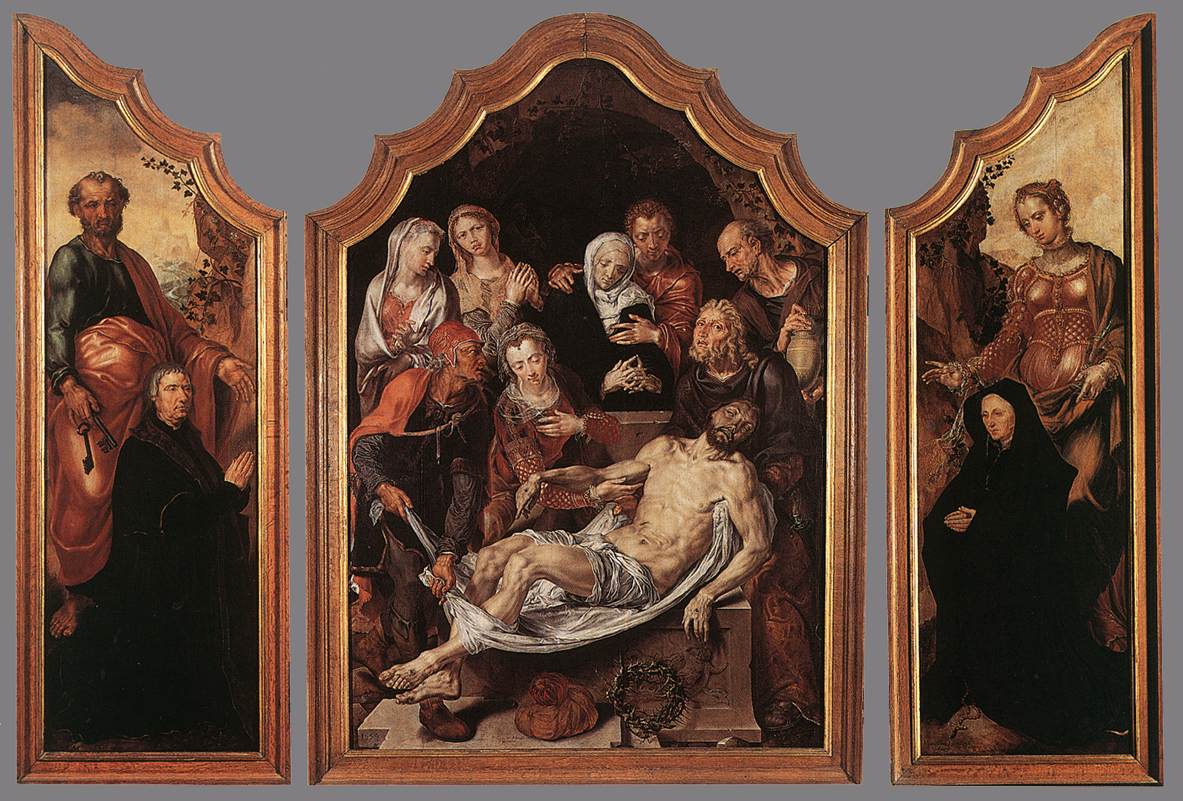 Triptych of Burial