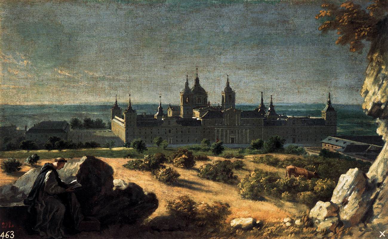 Vista do Mosteiro de El Escorial