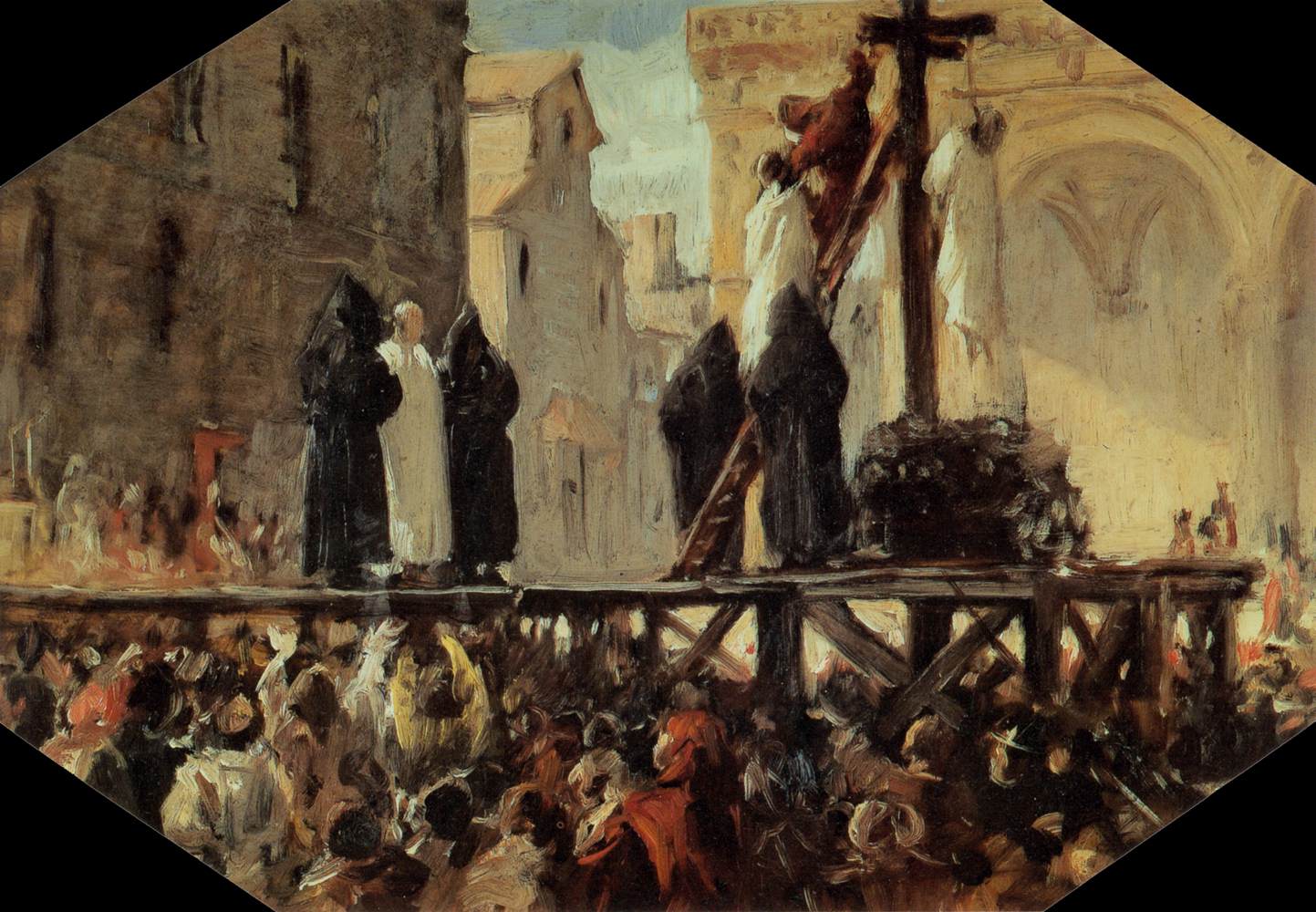 Savonarola -Ausführung
