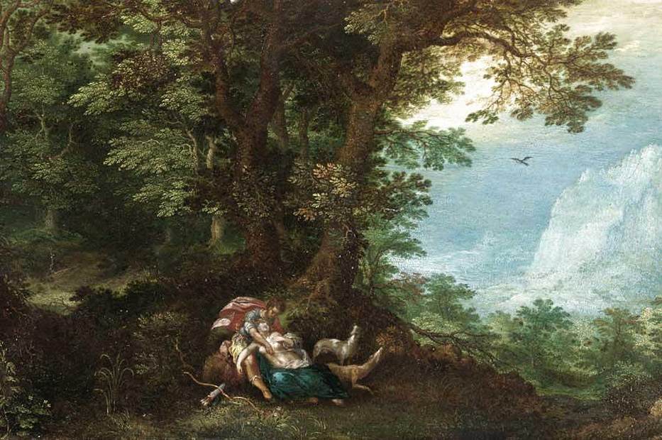 Vast Wooded Landscape with Cephalus and Procris