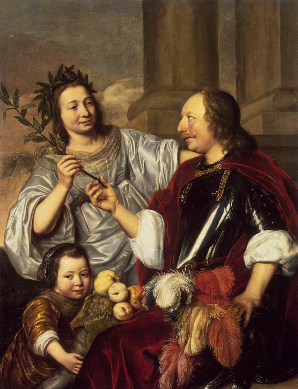 Allegorisch familieportret