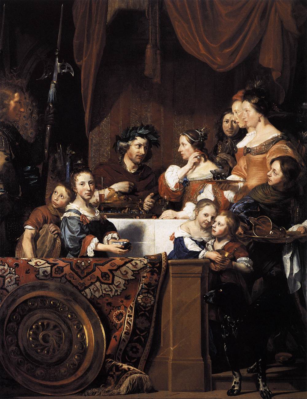 La famille de Bray (banquet d'Antonio et Cléopâtre)