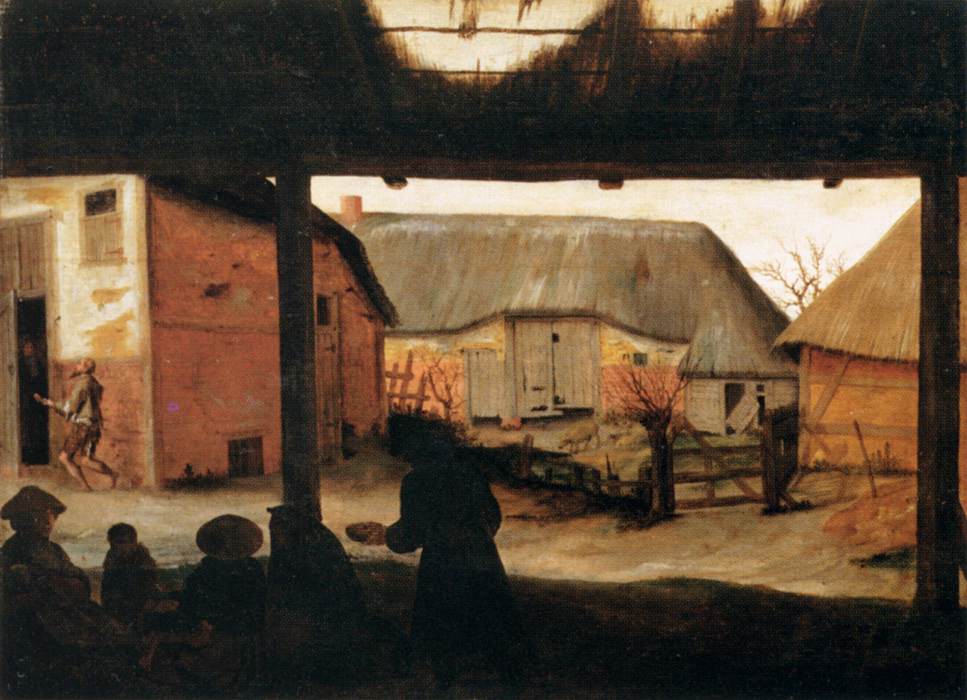 Farm with a Beggar