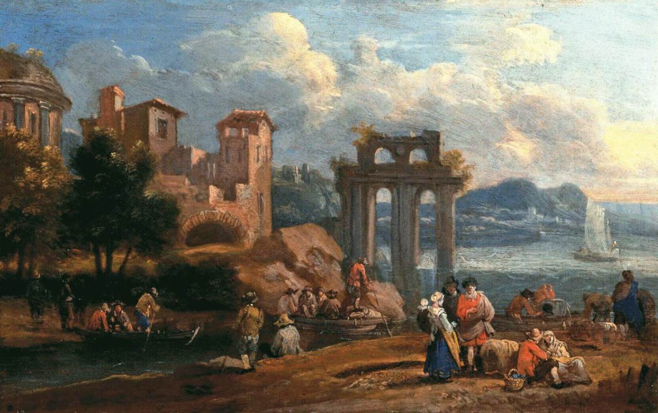 Figures in a Landscape