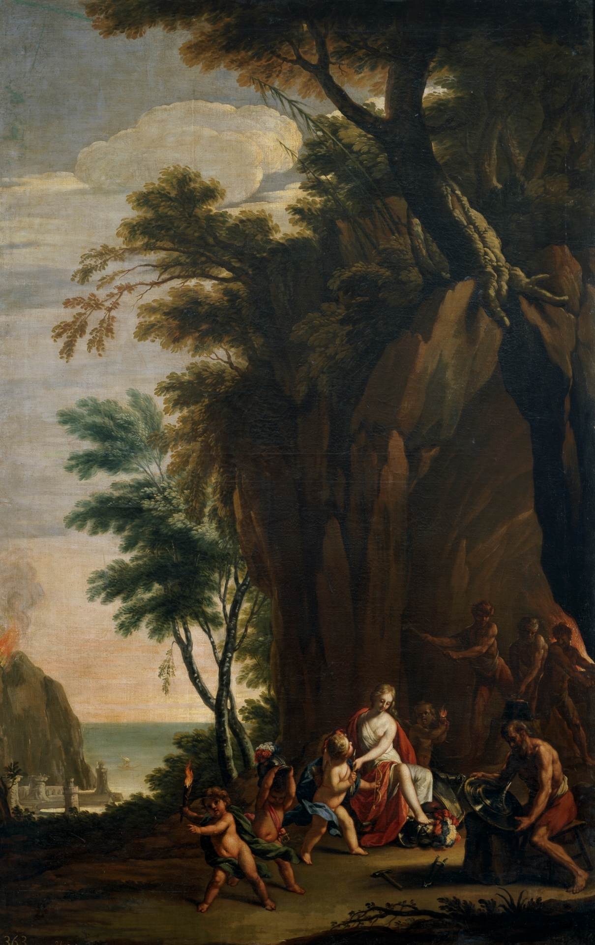 allegory of fire