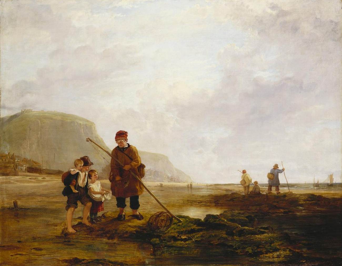 Pescatori di gamberi in Hastings