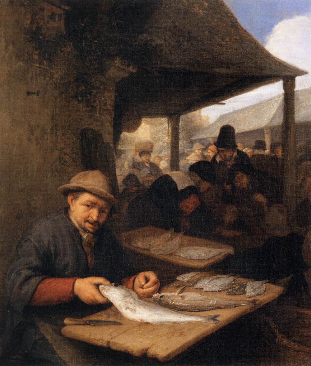 Le marché des poissons