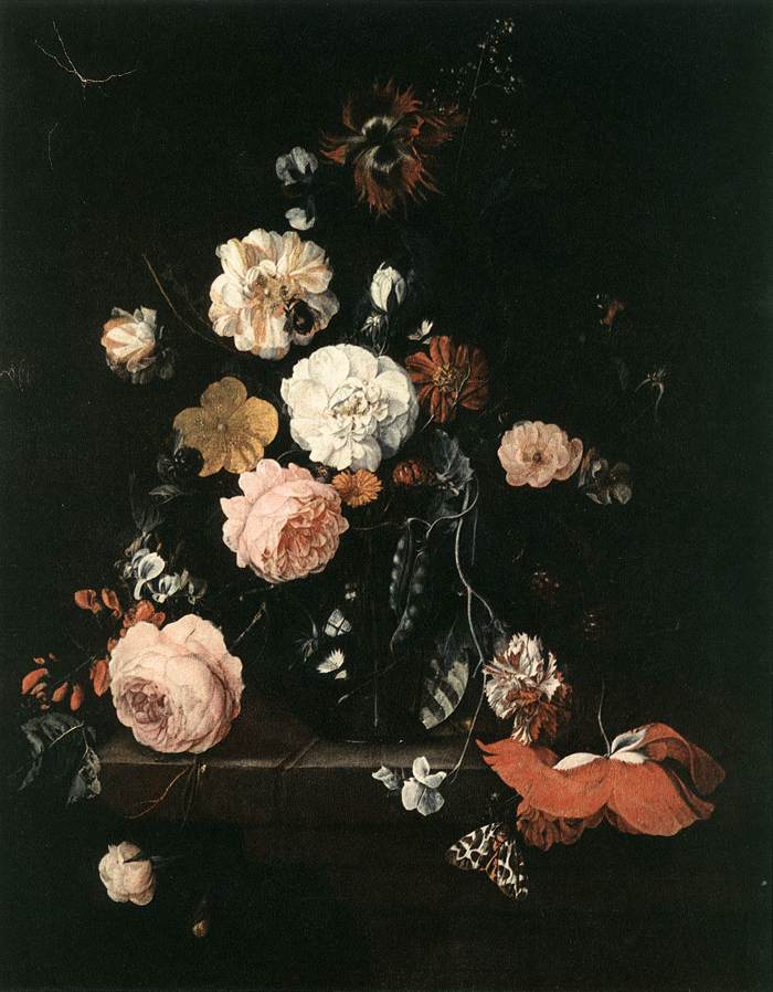 still life of flowers