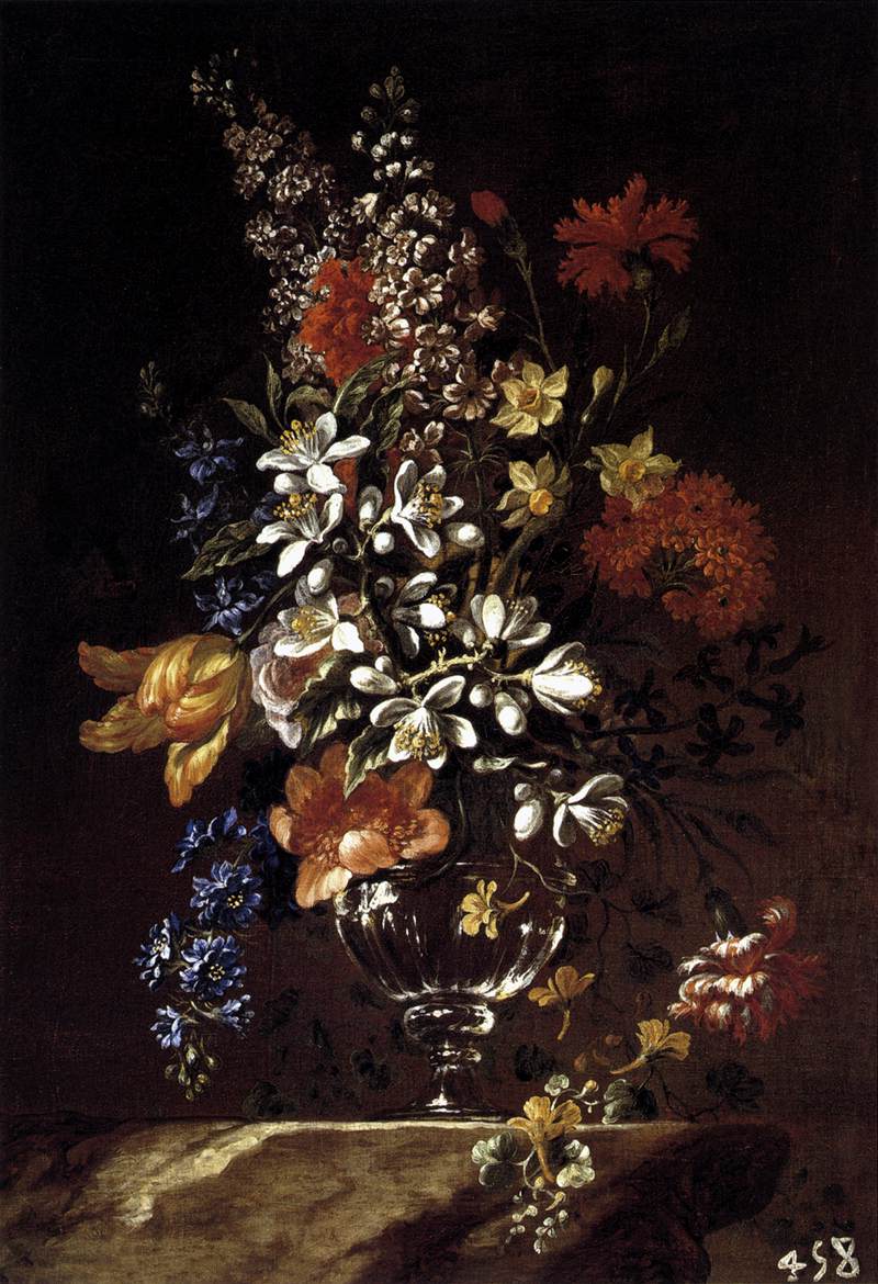 Vase of flowers