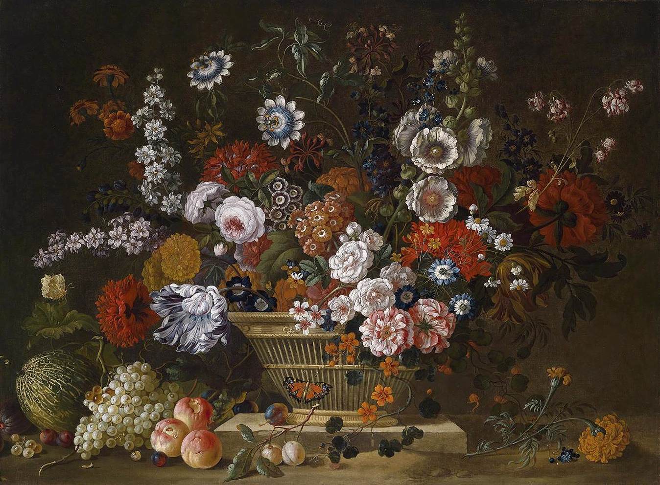 still life of flowers