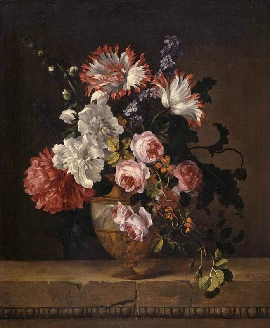 Vase mit Blumen