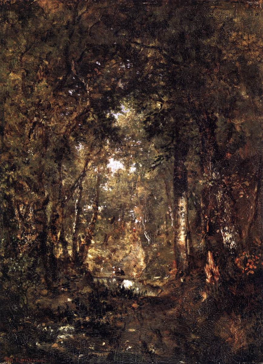 Fontainebleau ormanında