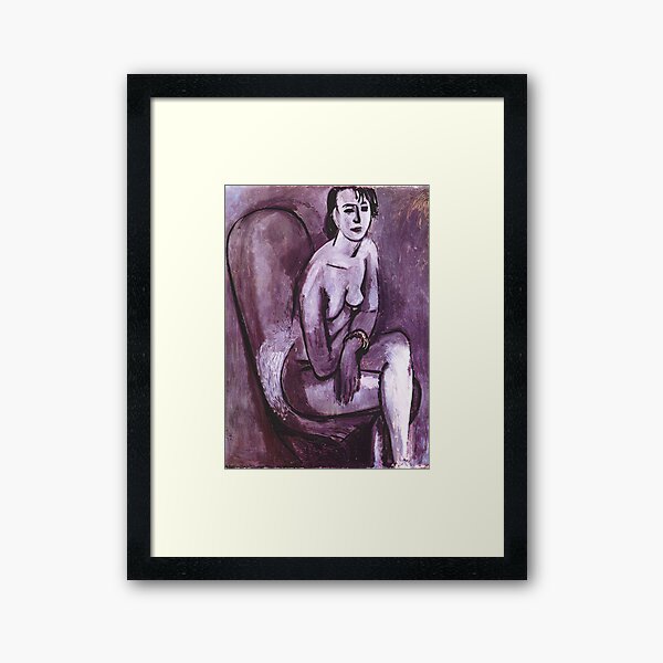 Nude in a White Chair