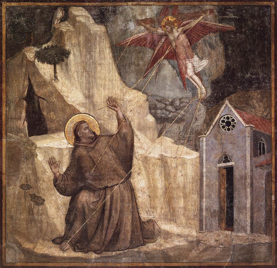 Scenes from the Life of Saint Francis: 1 Stigmatization of Saint Francis