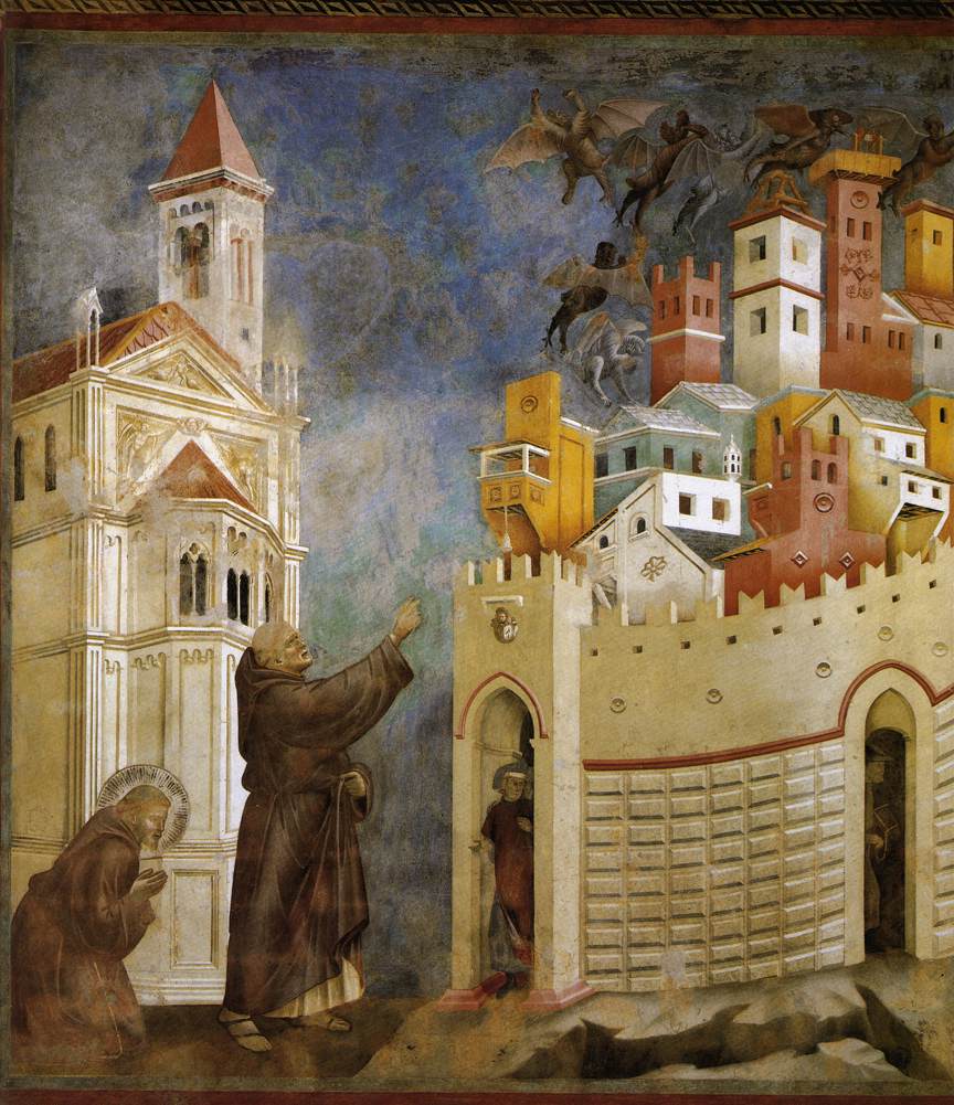 Legend of Saint Francis: 10 Exorcism of Demons in Arezzo