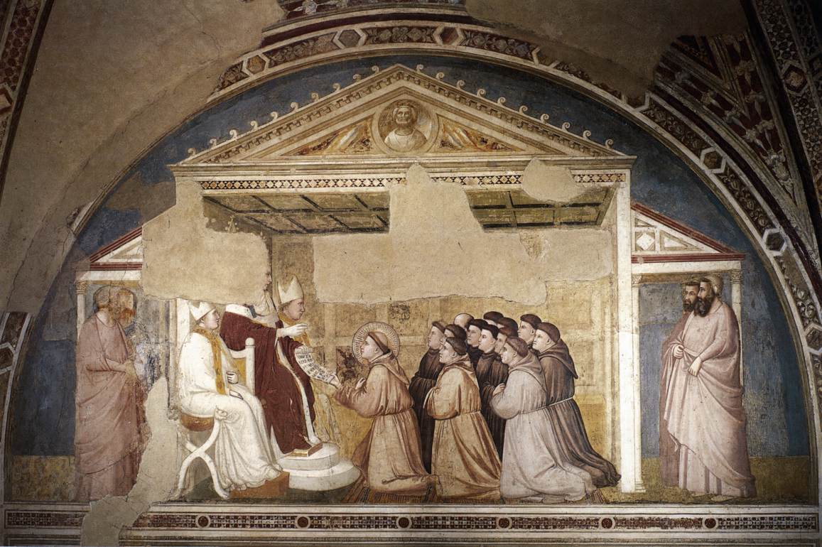 Scenes from the Life of Saint Francis: 5 Confirmation of The Rule