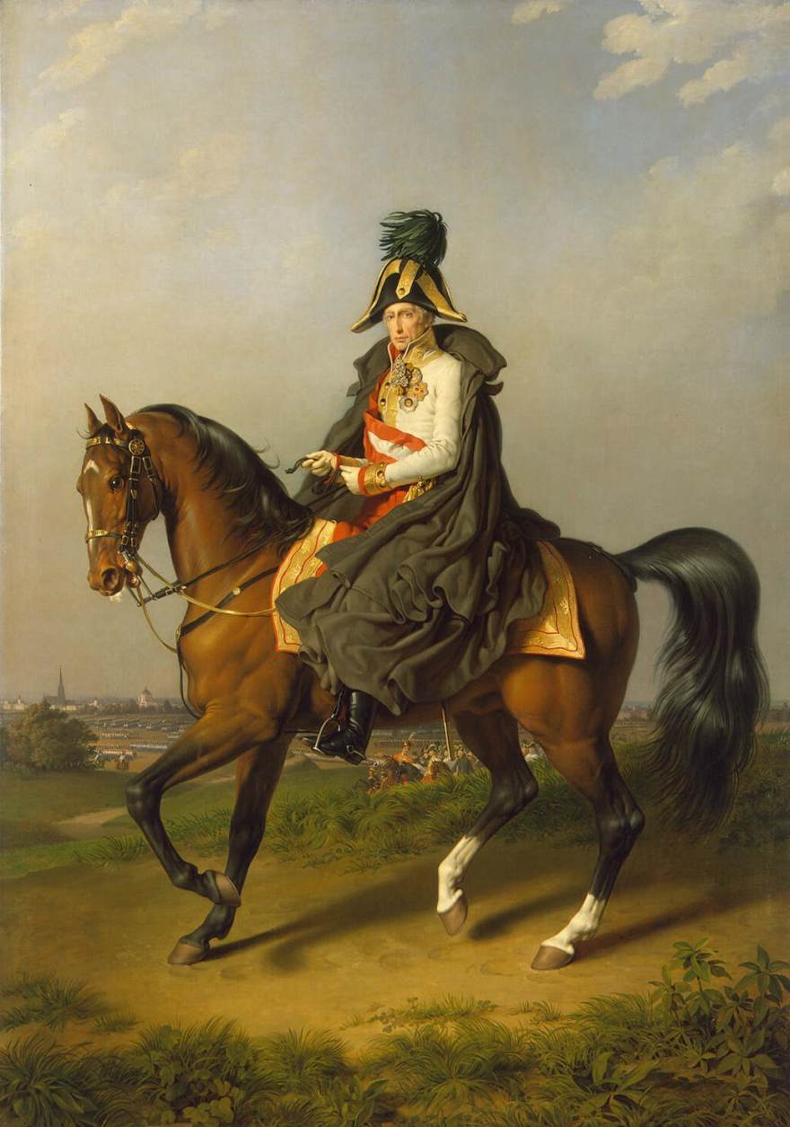 Portret jeździecki Franz I