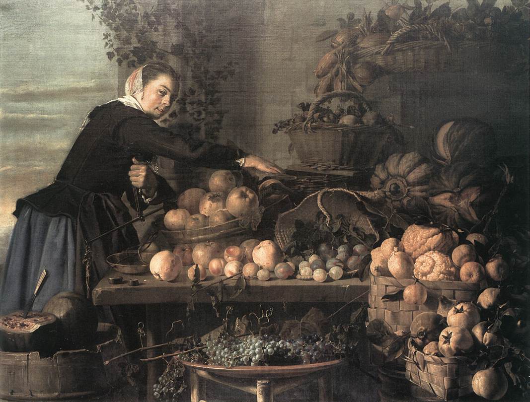 Vendeur de fruits et légumes