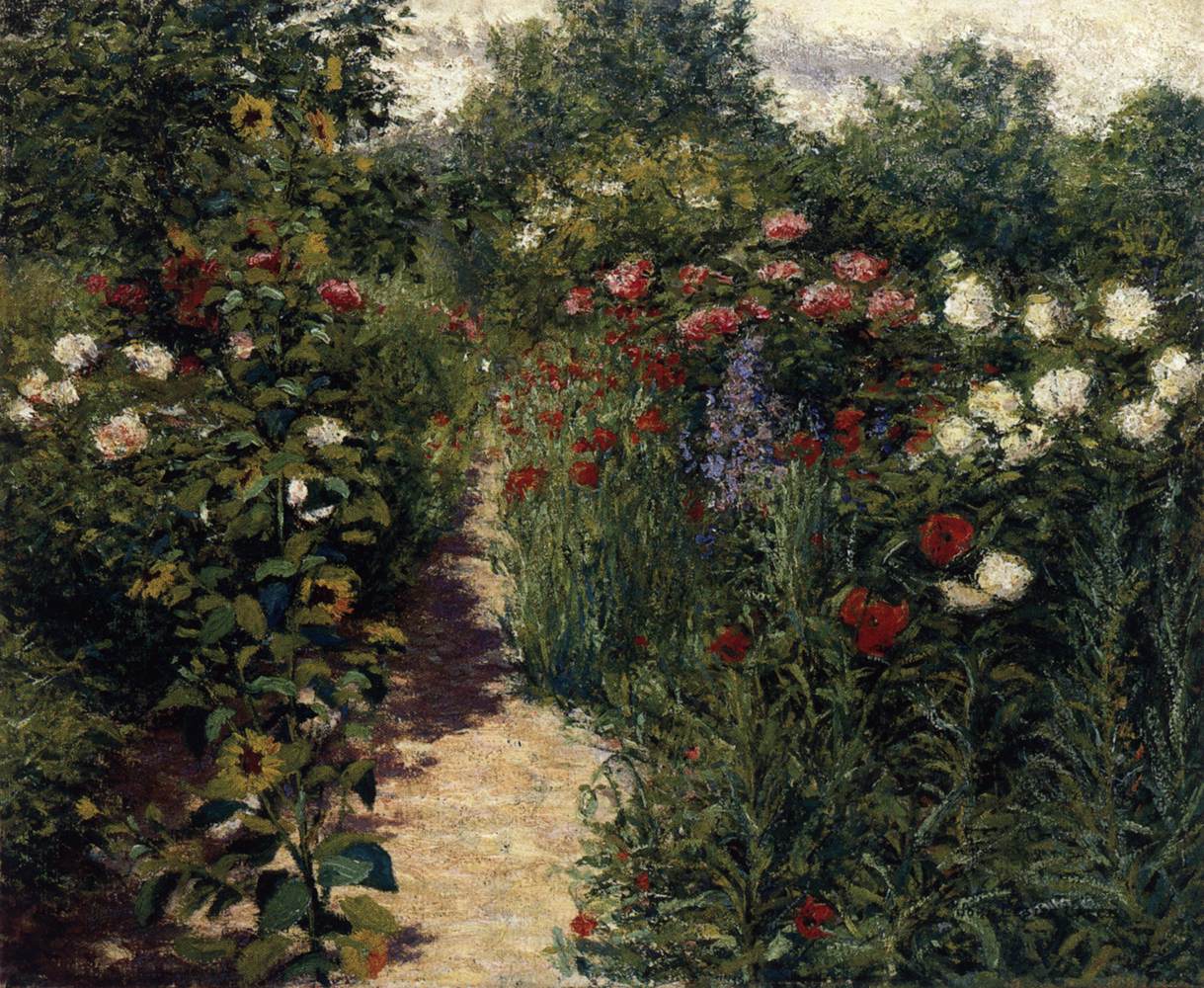 Garden in Giverny (nel Garden of Monet)