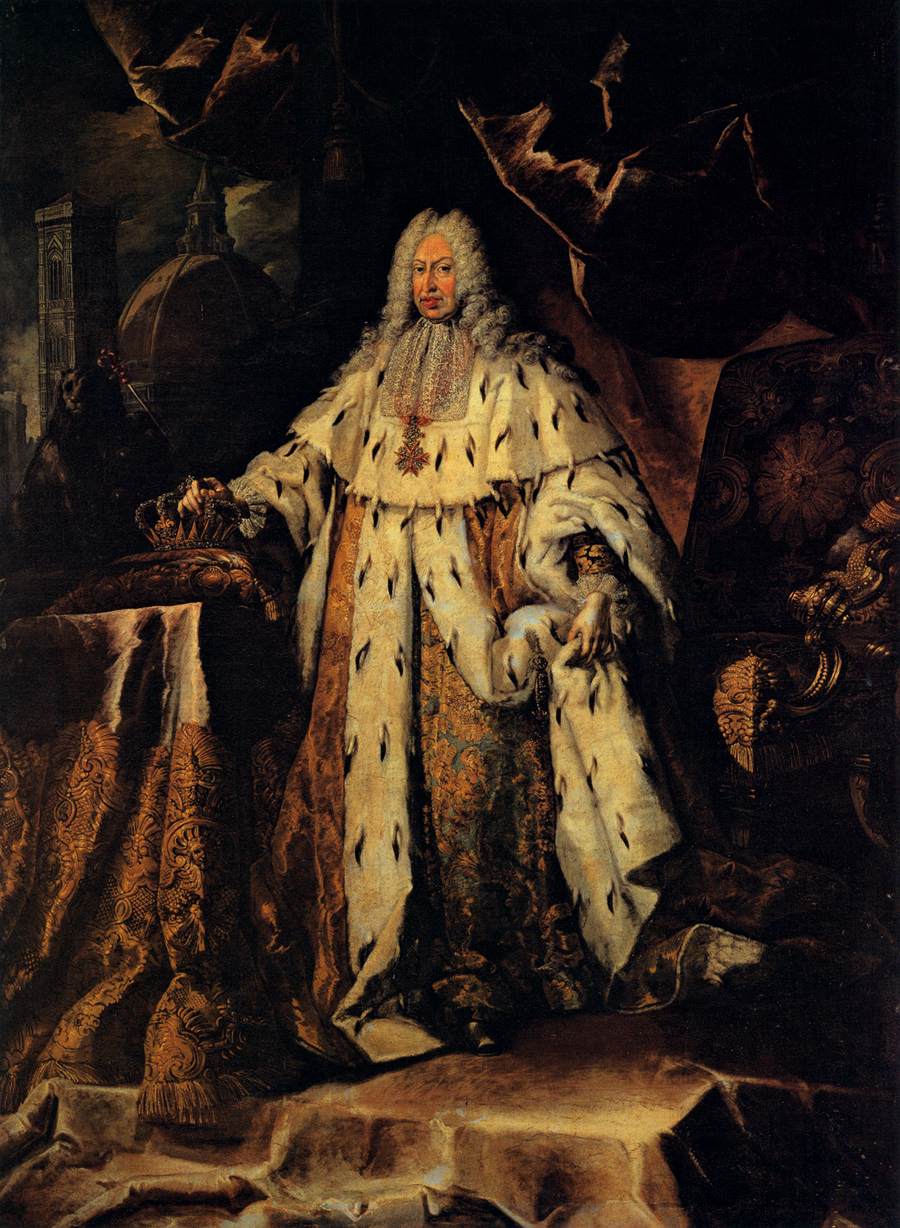 Retrato de Gian Gastóne de Medici, Gran Duque de Toscana