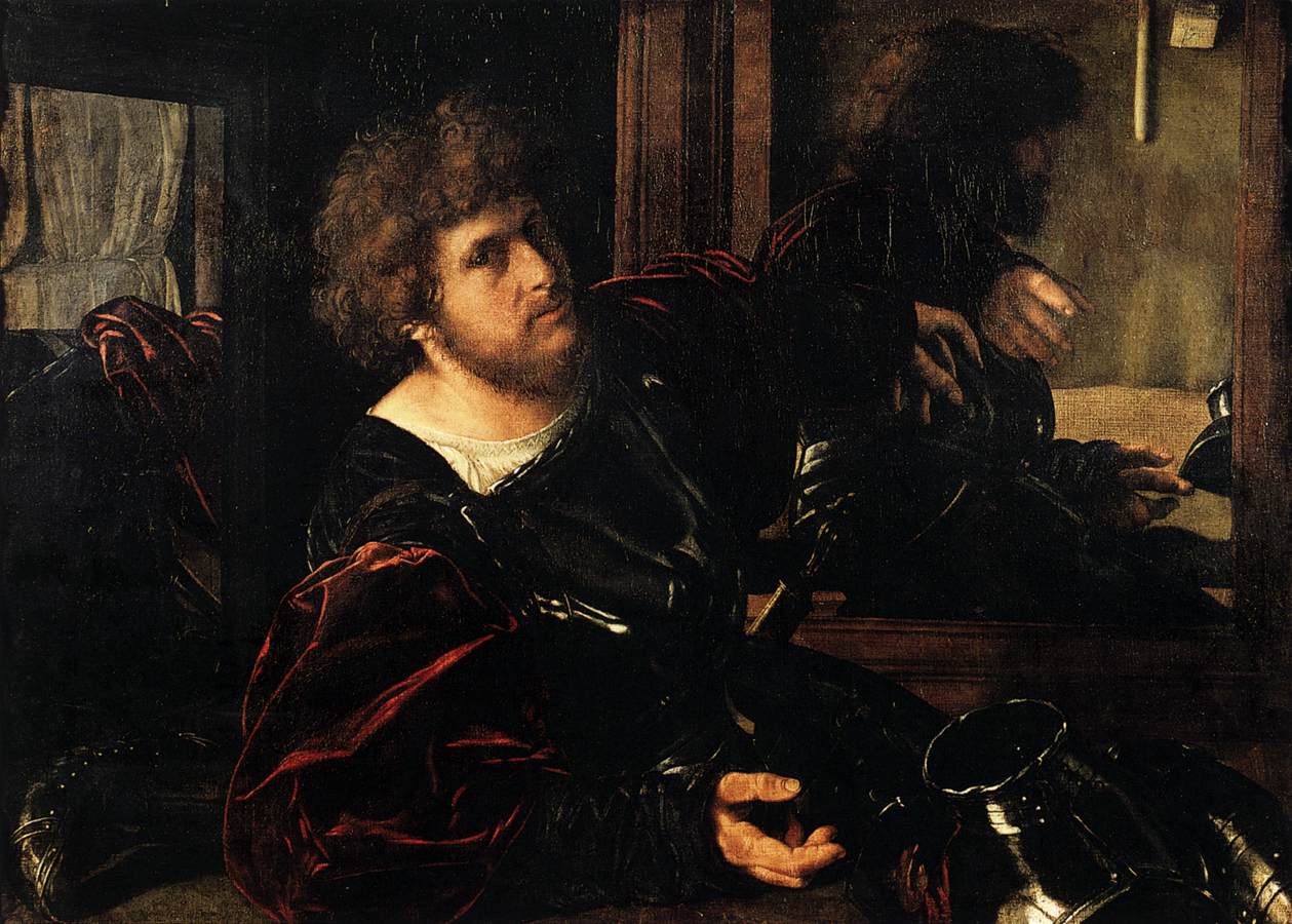 Retrato de um homem de armadura (conhecido como Gaston de Foix)