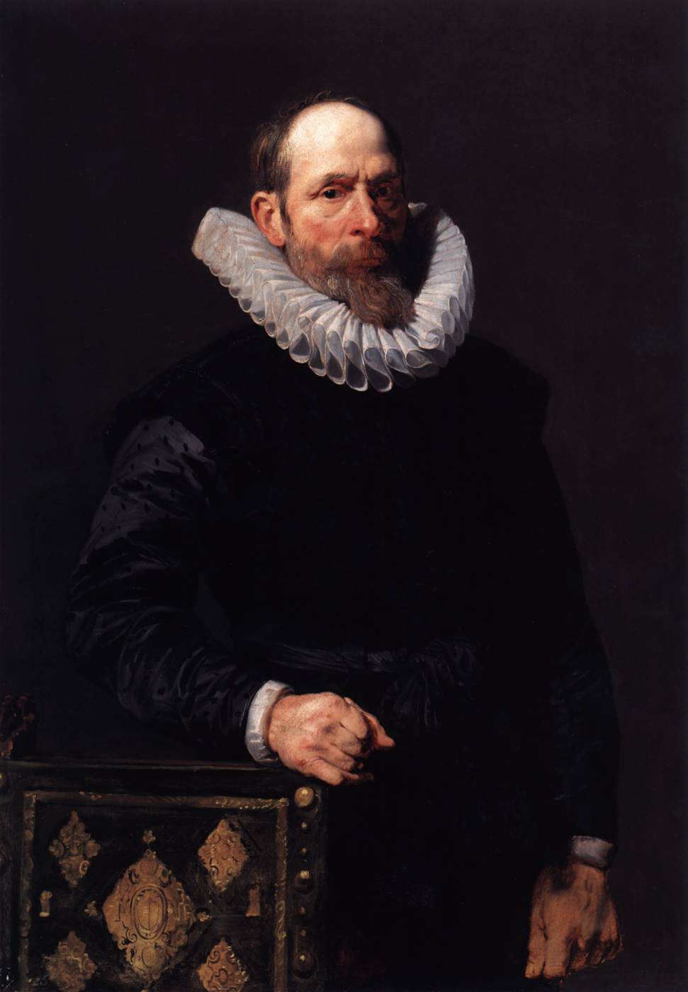 Portret van een oude man