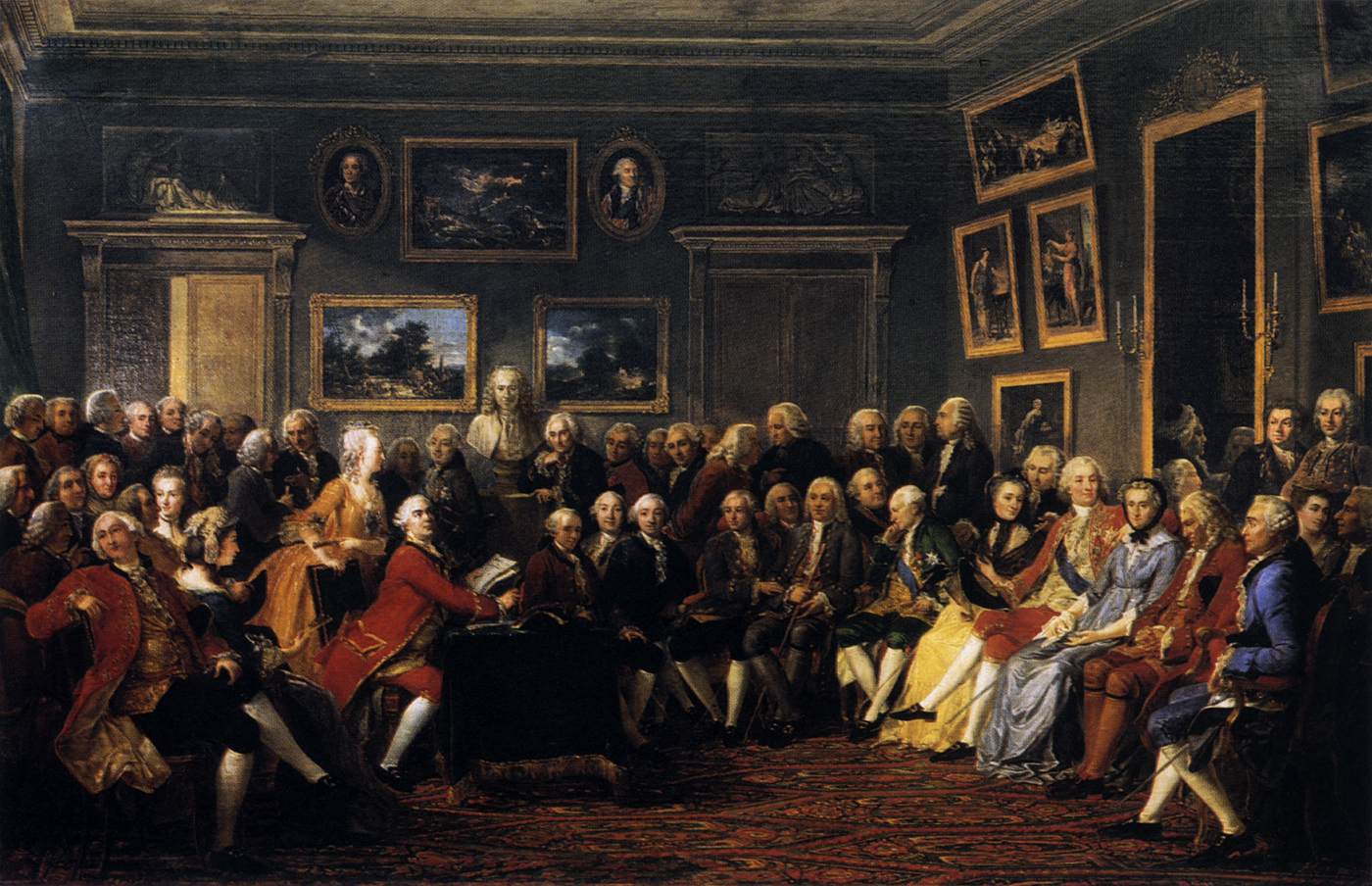 In Madam Geofrin's Salon in 1755